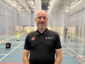 Jeremy Harris in Cricket Nets