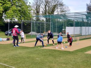 Kids Playing Cricket